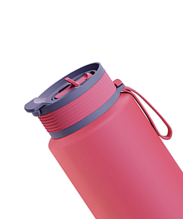 Asobu 34 oz. Boulder 2-in-1 Stainless Steel Insulated Water Bottle