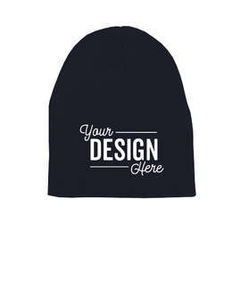 Yupoong Solid Beanie - Color: Navy