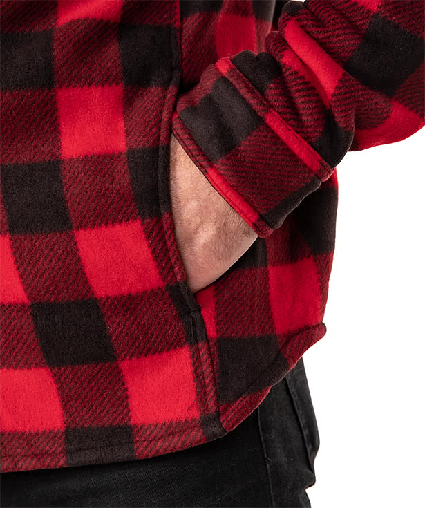 Eddie Bauer Woodland Fleece Shirt Jacket