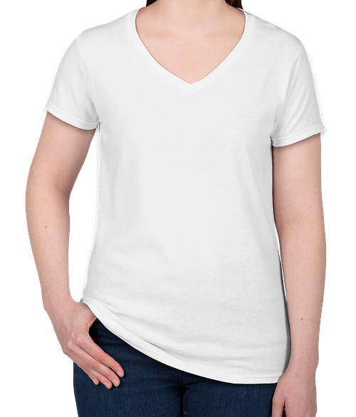 100% Cotton V-Neck T-shirt 