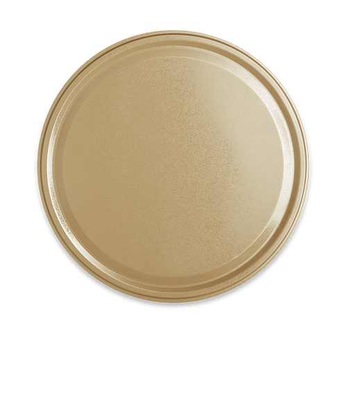 Full Color 2 Gallon 3-Way Popcorn Tin in Gold