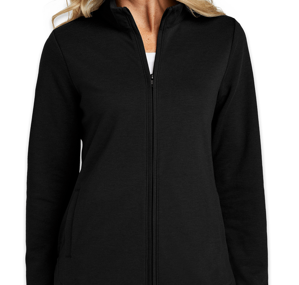 TravisMathew Women's Coveside Lightweight Full Zip Sweatshirt-default