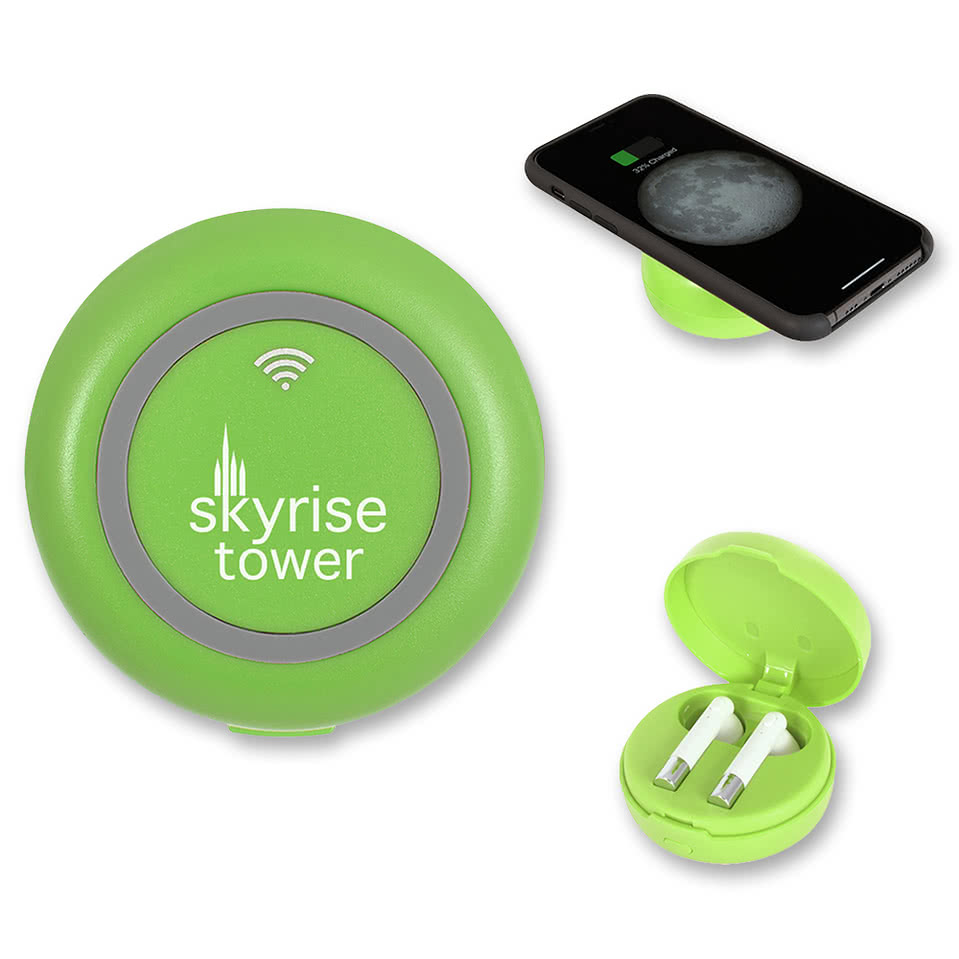 Tempo True Wireless Earbuds & Charging Base