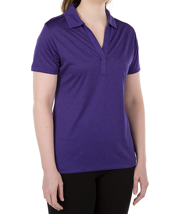 Sport-Tek Women's Heather Contender Performance Polo - Printed