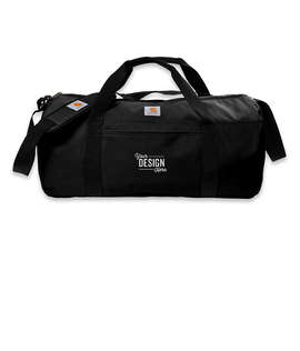 Carhartt Canvas Packable Duffel Bag with Pouch - Color: Black