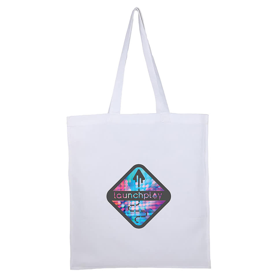 Double-Stitched Organic Cotton Tote Bag