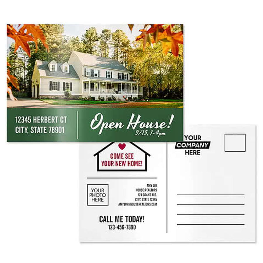 Full Color 4.25" x 6" Postcard in White