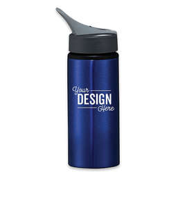 20 oz. Laguna Aluminum Water Bottle - Color: Blue