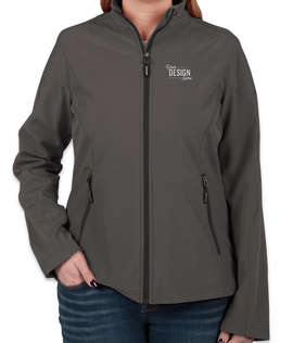 Core 365 Women's Fleece Lined Soft Shell Jacket - Color: Carbon