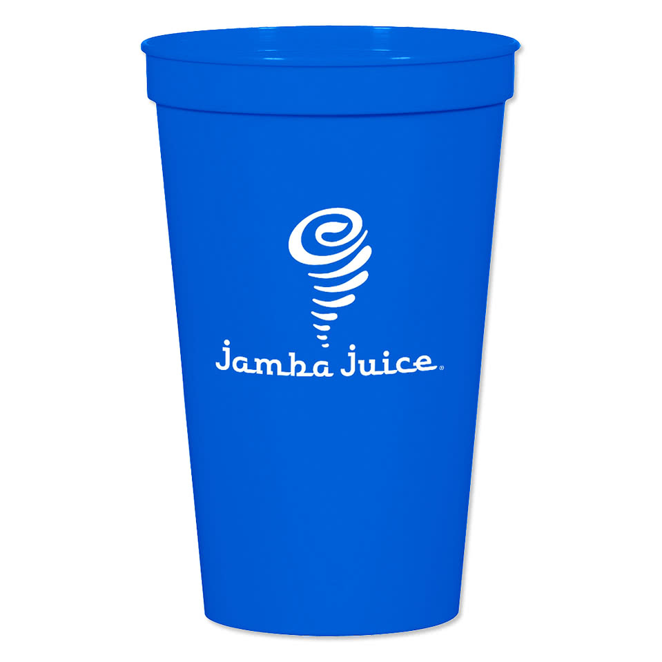 22 oz. Big Game Plastic Stadium Cup (Case of 500)