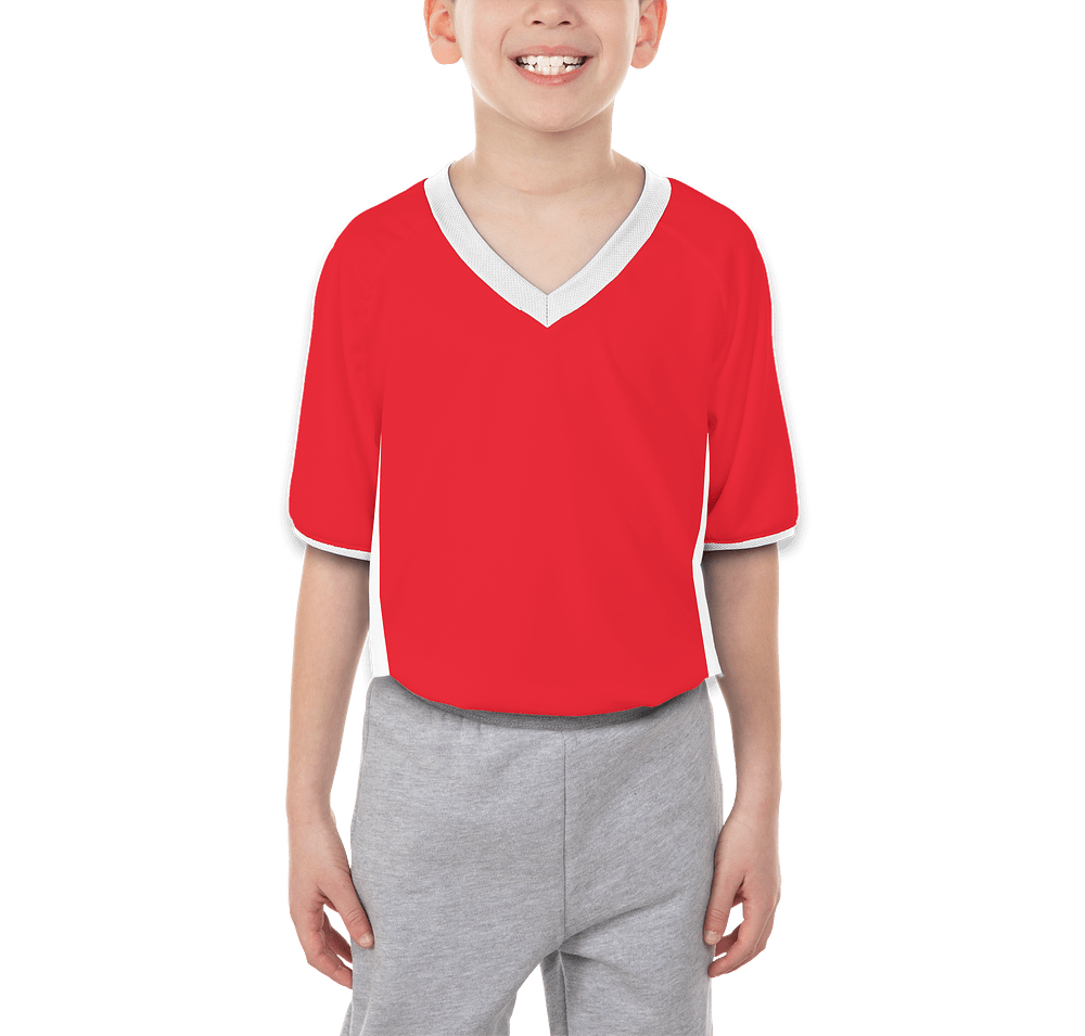 Augusta Youth Cutter+ UPF 50 V-Neck Jersey-default