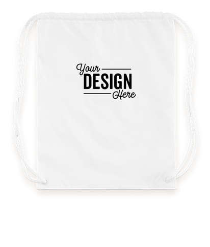 Basic Drawstring Bag - White