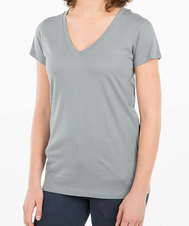 Alternative Apparel Women's Relaxed V-Neck T-shirt