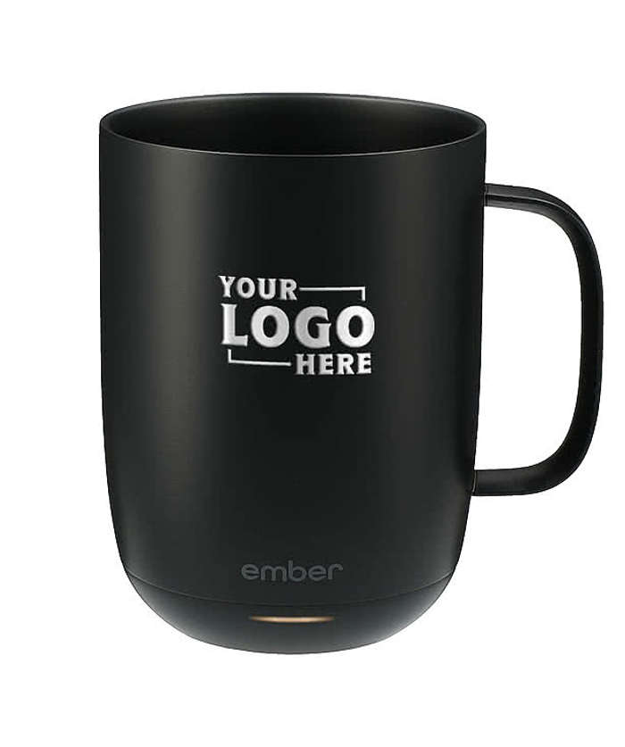 Custom Ember Laser Engraved 14 oz. Stainless Steel Temperature Control Mug  - Design Mugs Online at