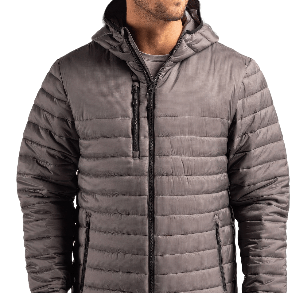 Clique by Cutter & Buck Valhalla Recycled Full Zip Puffer Jacket-default