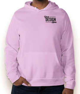 Embroidered Bella + Canvas Ultra Soft Pullover Hoodie - Color: Lilac