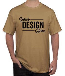 Canada - Gildan 100% Cotton T-shirt - Color: Old Gold
