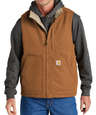Carhartt Sherpa-Lined Mock Neck Vest - Embroidered