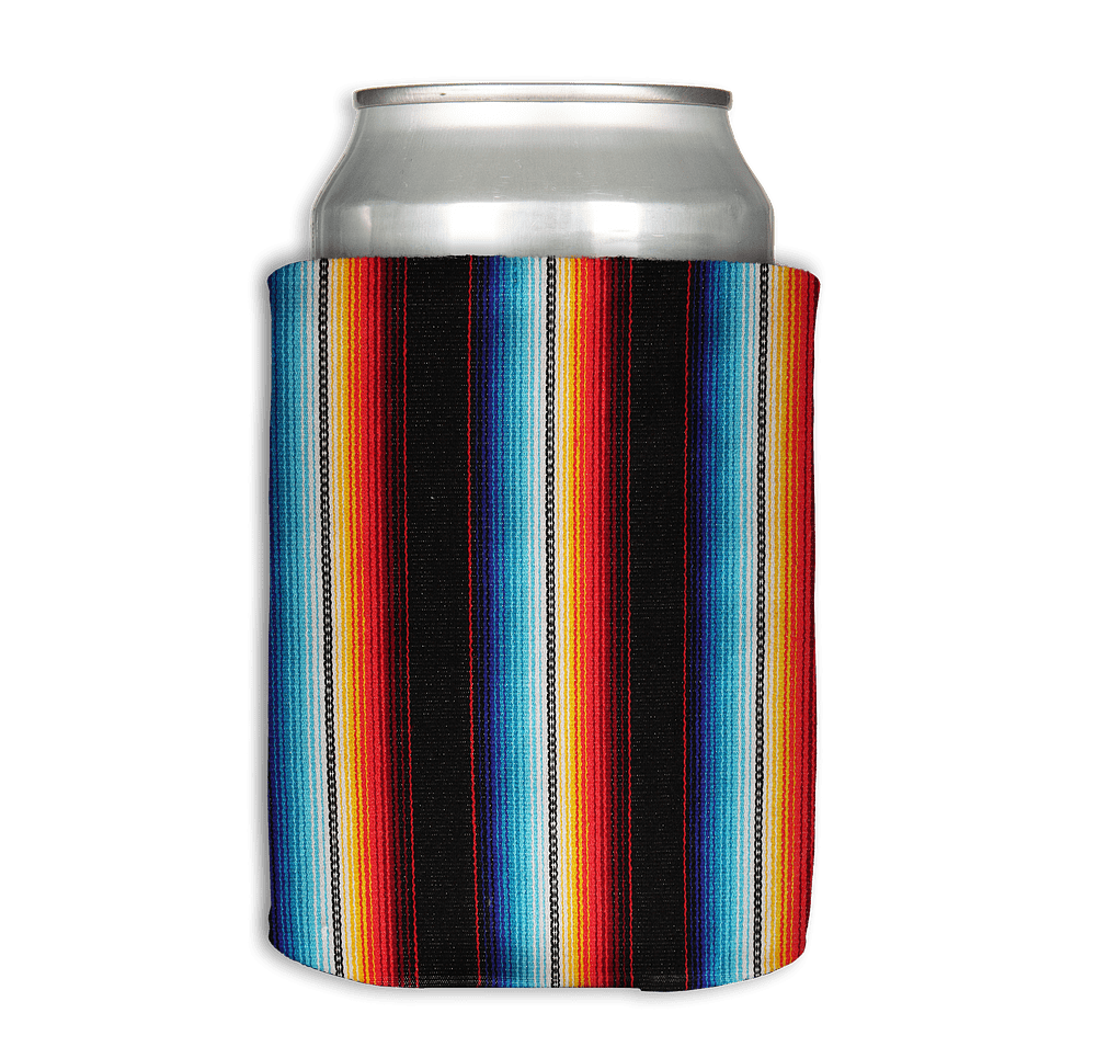 Full Color Mexican Blanket Foldable Can Cooler-default