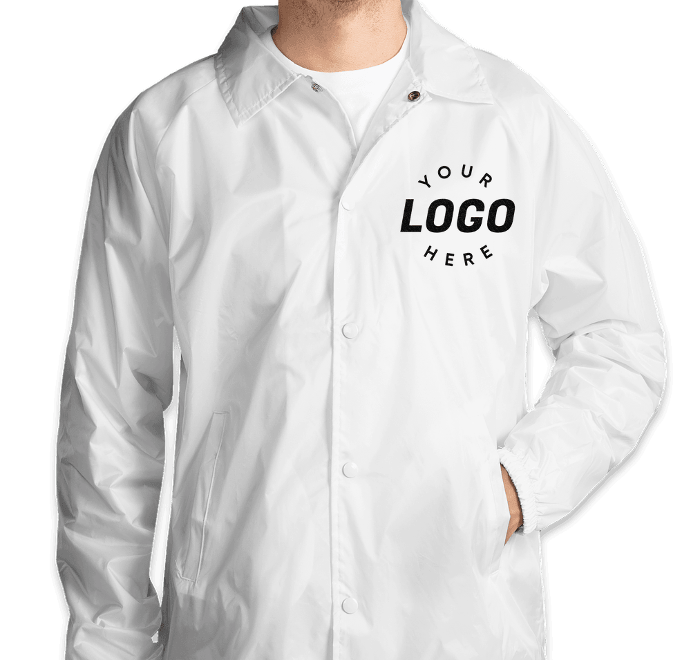 Custom Augusta Coaches Jacket - Design Track Jackets Online Custom Augusta Coaches Jacket - Design Track Jackets Online