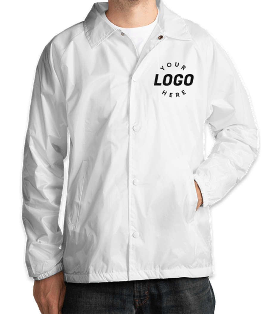 Augusta Coaches Jacket in White