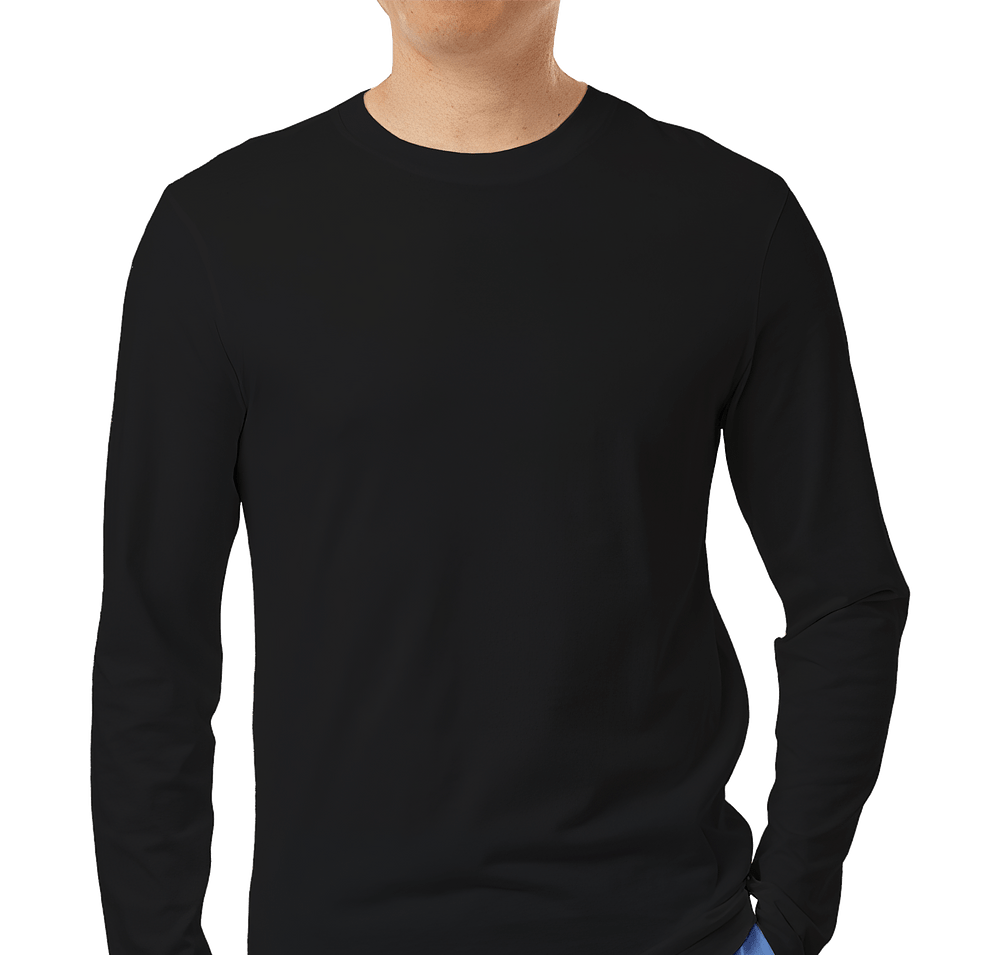 Jaanuu RegenX Cotton Underscrub Long Sleeve T-shirt - Embroidered-default