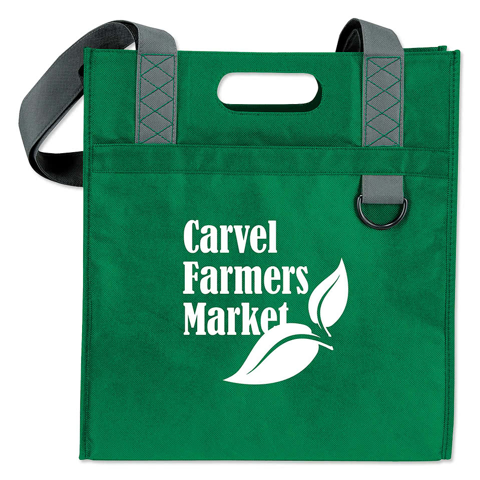Large Dual-Carry Non-Woven Tote Bag