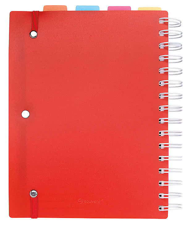 Souvenir Plastic Cover Notebook with Vertex Pen