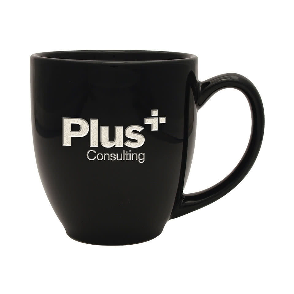 Laser Engraved 14 oz. Bistro Mug