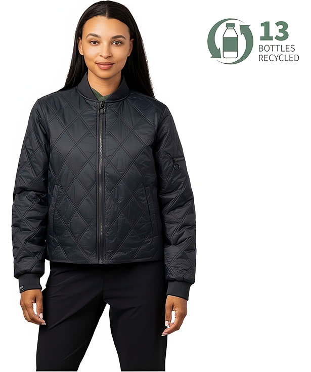 Storm Creek Women's Altitude Recycled Insulated Bomber Jacket