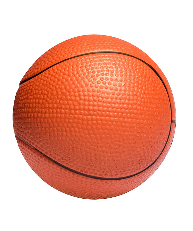 Basketball Shaped Stress Reliever