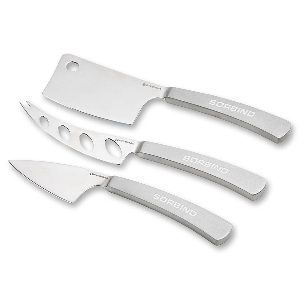Swissmar Barcelona 3 Piece Cheese Knife Set