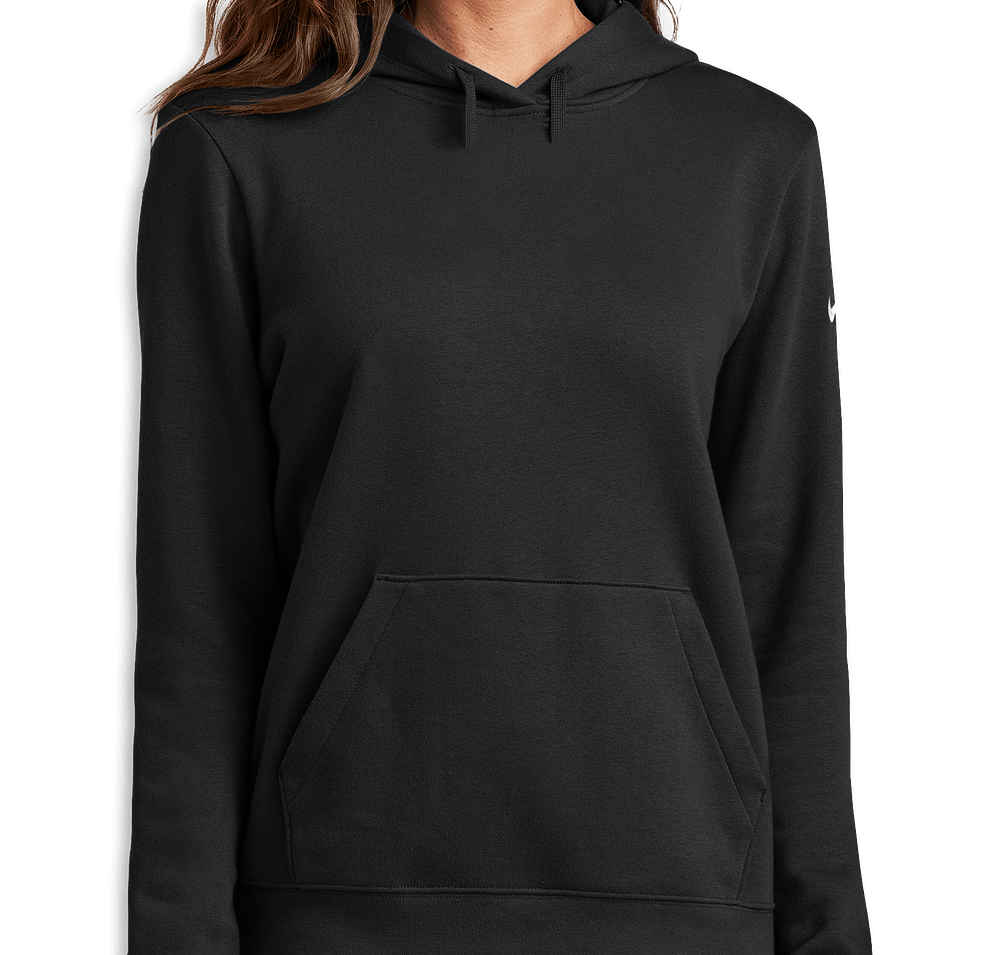 Nike Women's Club Fleece Sleeve Swoosh Pullover Hoodie-default