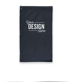 Port Authority Grommeted Microfiber Golf Towel - Color: Midnight