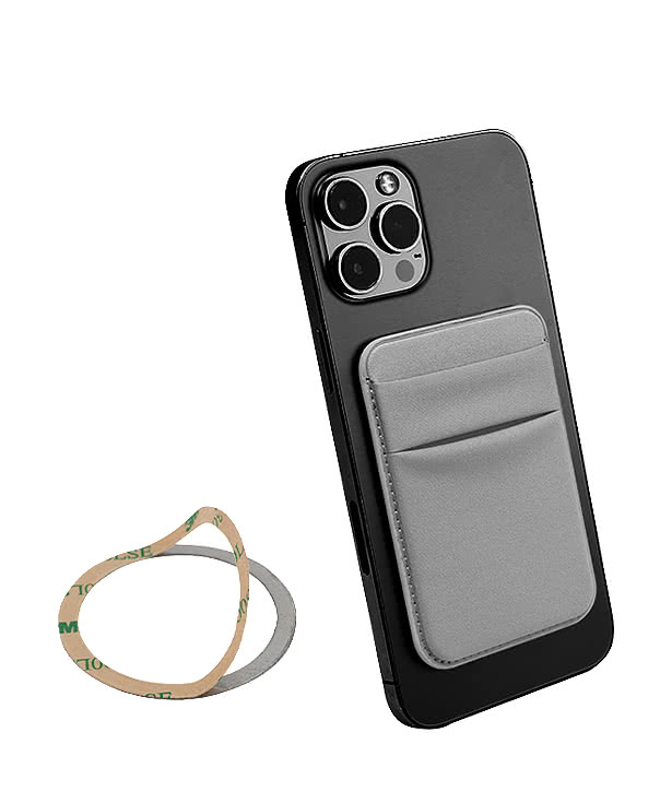 Magnetic Stretch 8-Card Phone Wallet