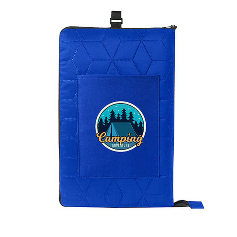 Campfire Packable Blanket With Backpack Straps in GUNMETAL