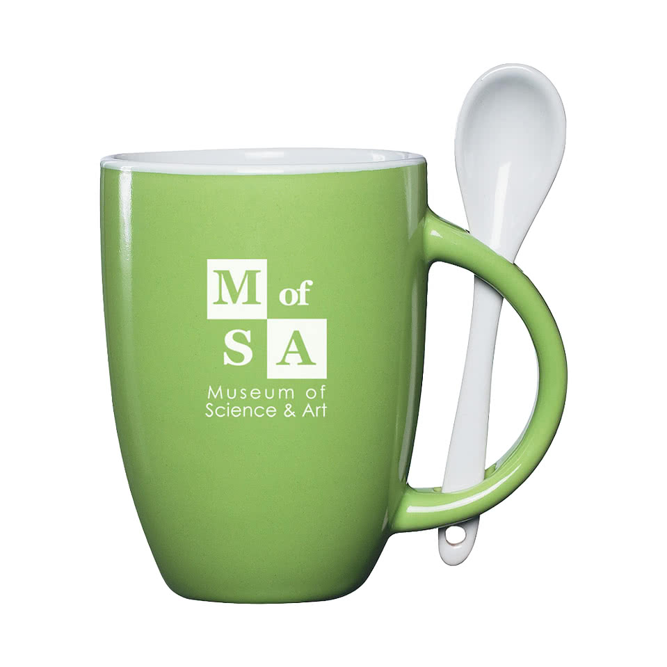 12 oz. Ceramic Spooner Mug