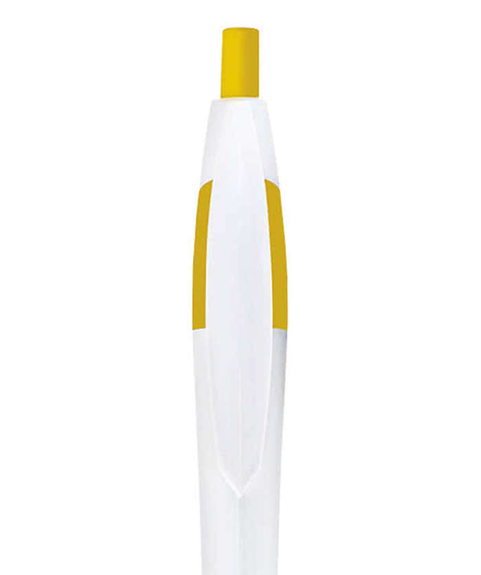Dart White Body Retractable Pen (black ink)