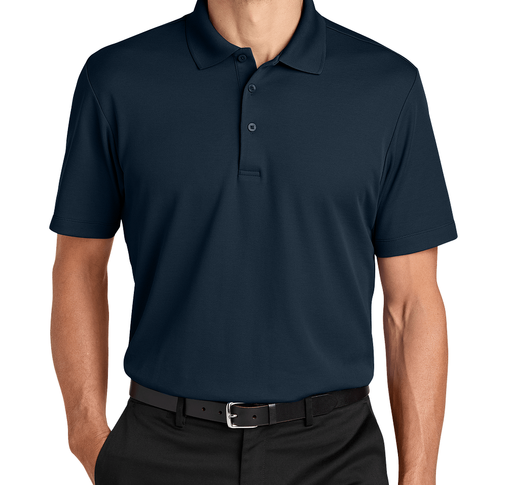 Port Authority UPF 50+ Plaited Pique Performance Polo - Printed-default