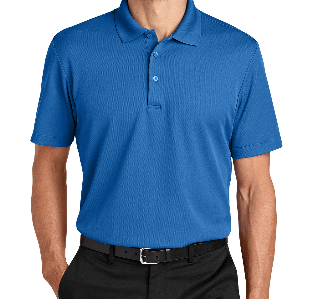 Port Authority UPF 50+ Plaited Pique Performance Polo - Printed-default