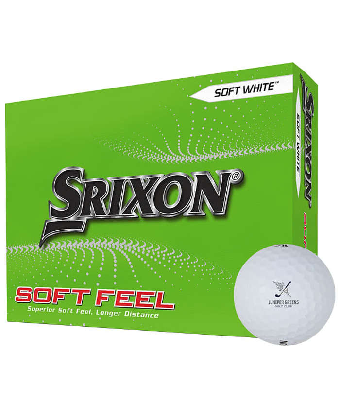 Full Color Srixon Soft Feel Golf Balls (Box of 12)