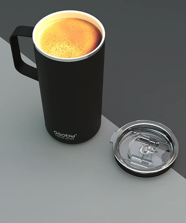 Asobu 20 oz. Tower Stainless Steel Insulated Mug