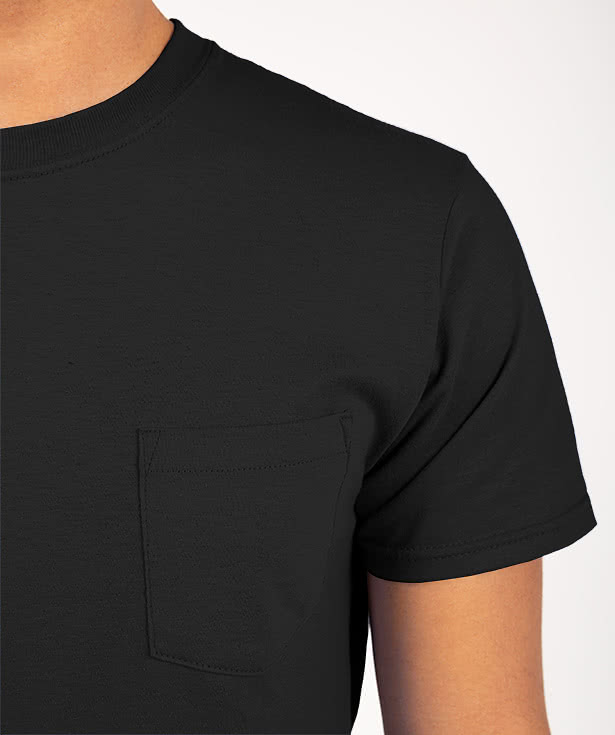 Hanes Perfect-T Crewneck Short Sleeve Pocket T-shirt