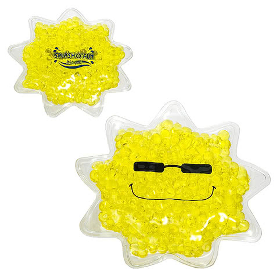 Cool Sun Aqua Pearls Hot/Cold Pack in Yellow