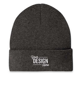 District Re-Fleece Beanie - Color: Charcoal Heather