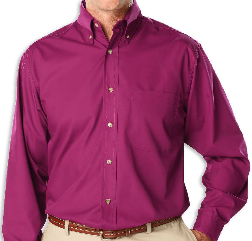 Blue Generation Tall Superblend Poplin Long Sleeve Dress Shirt-default