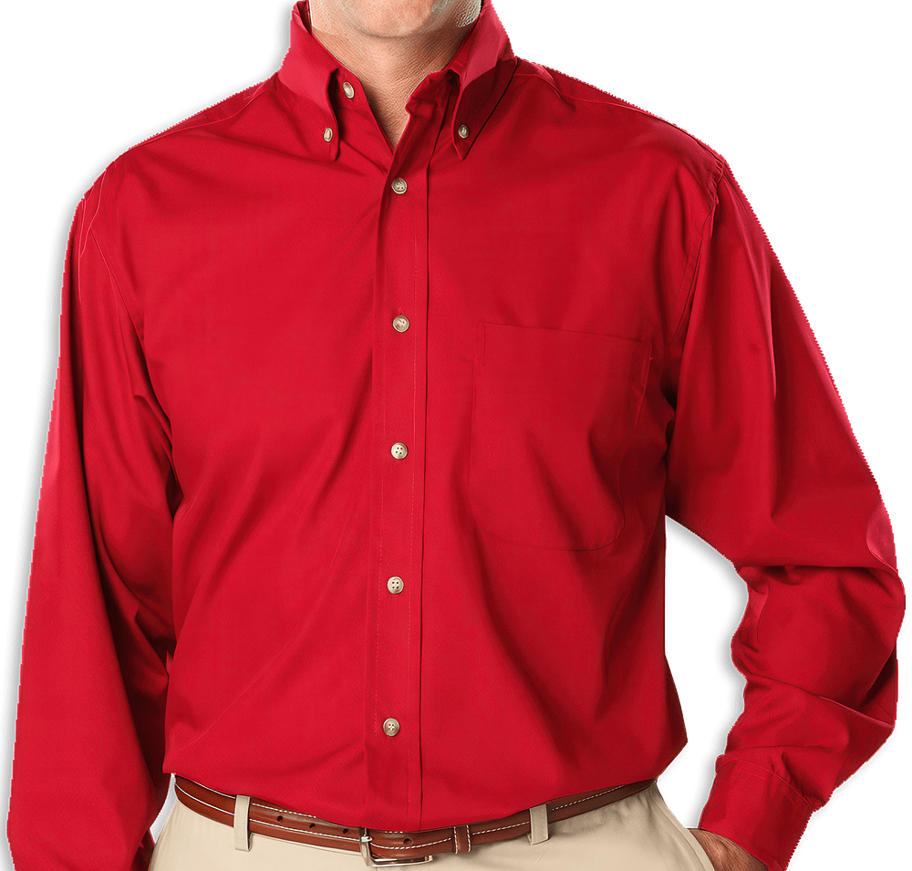 Blue Generation Tall Superblend Poplin Long Sleeve Dress Shirt-default