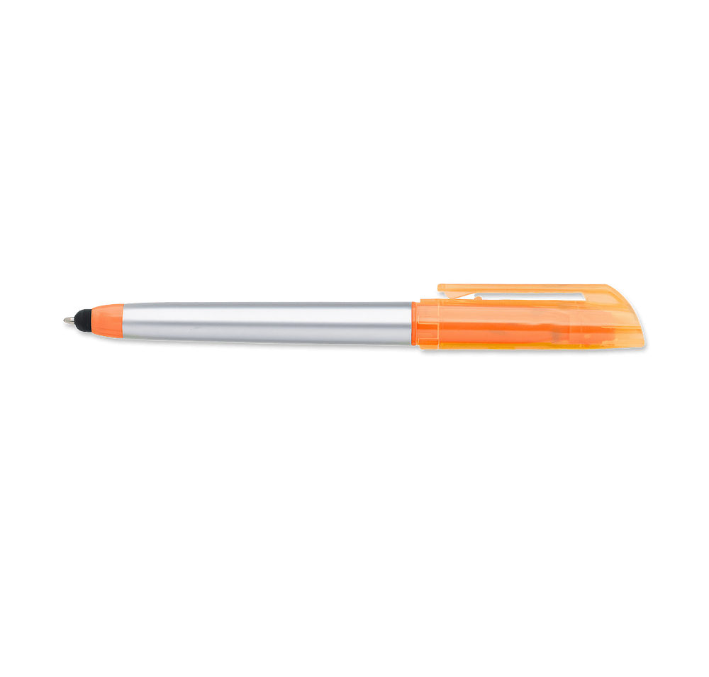 Trilogy 3-in-1 Highlighter and Stylus Pen (black ink)-default