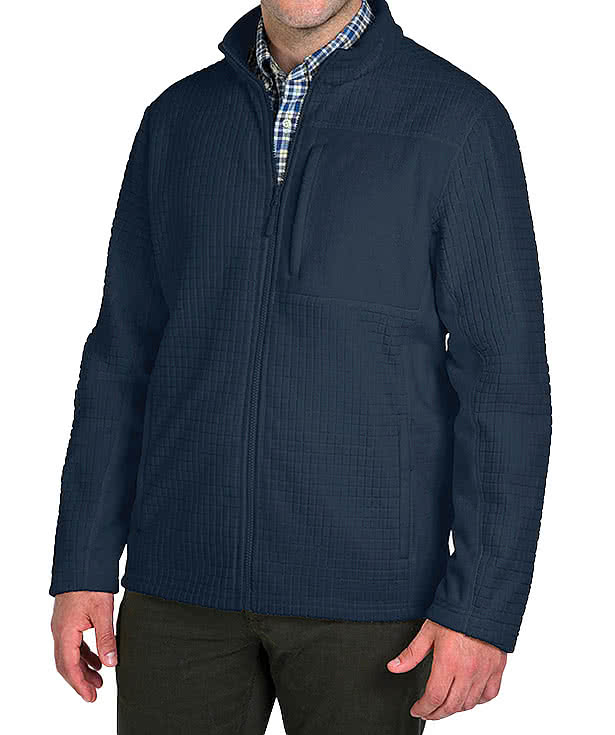 Charles River Terrain Textured Fleece Jacket
