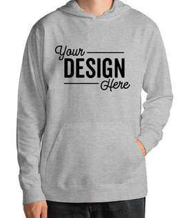Delta Pullover Hoodie - Color: Athletic Heather